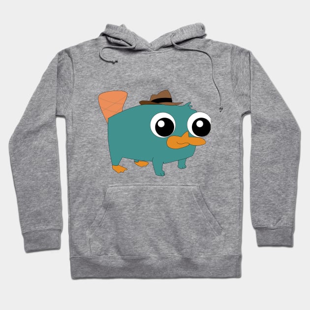 Baby Perry the Platypus Hoodie by Beca's Sticker and More